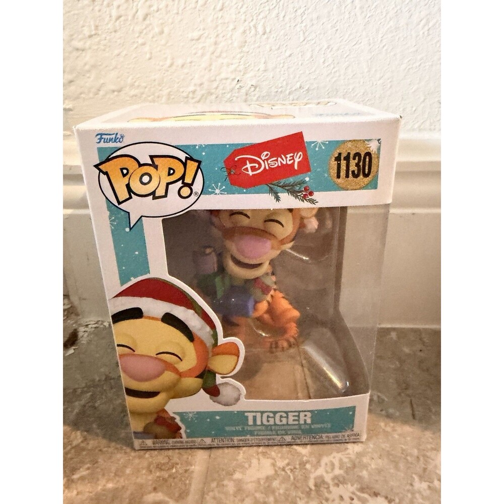 Funko Pop Disney Holiday : Flocked Tigger #1130 Special Edition Exclusive